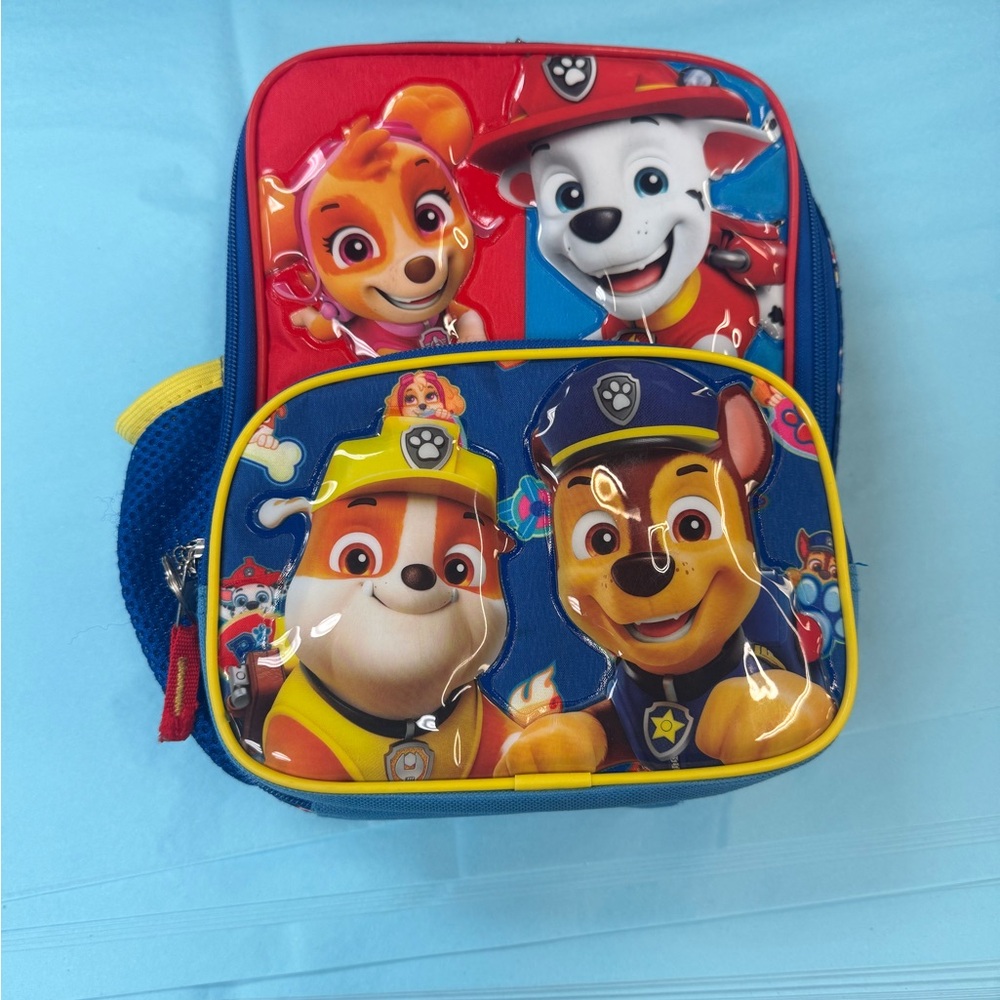 Nickelodeon Paw Patrol Red and Blue Kids Backpack